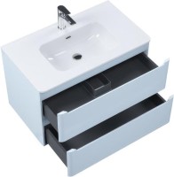 Мебель для ванной комнаты IDDIS Edifice 80 подвесная, голубая