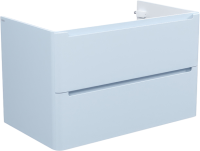 Мебель для ванной комнаты IDDIS Edifice 80 подвесная, голубая