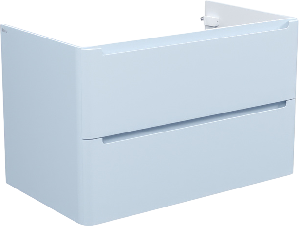 Мебель для ванной комнаты IDDIS Edifice 80 подвесная, голубая