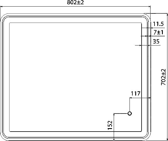 Мебель для ванной комнаты IDDIS Edifice 80 подвесная, голубая