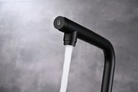 Смеситель для кухни AQUAme Cucina с выдвижным изливом AQM9903MB