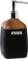Дозатор Fixsen Black Wood FX-401-1 черный