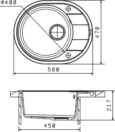 Комплект Мойка Florentina Родос 580 песочный + Смеситель Вита Pro FL песочный + Измельчитель Bort Master Eco