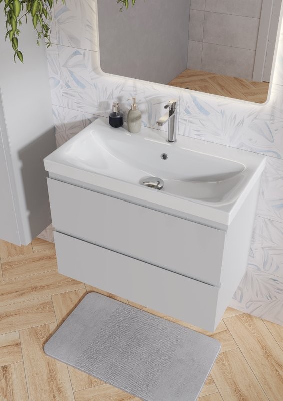 Смеситель для раковины Cersanit Олива (Oliva) 68957 хром