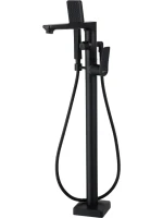 Напольный смеситель для ванны с душем Lemark Bronx LM3744BL черный Напольный смеситель для ванны с душем Lemark Bronx LM3744BL черный