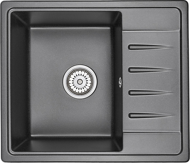 Мойка кухонная Granula Standart 5803, черный