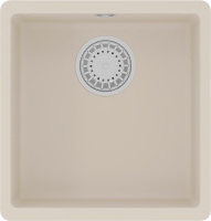 Комплект Мойка Lemark Sinara 400-U 9910066 шампань + Смеситель Comfort LM3061PSH шампань
