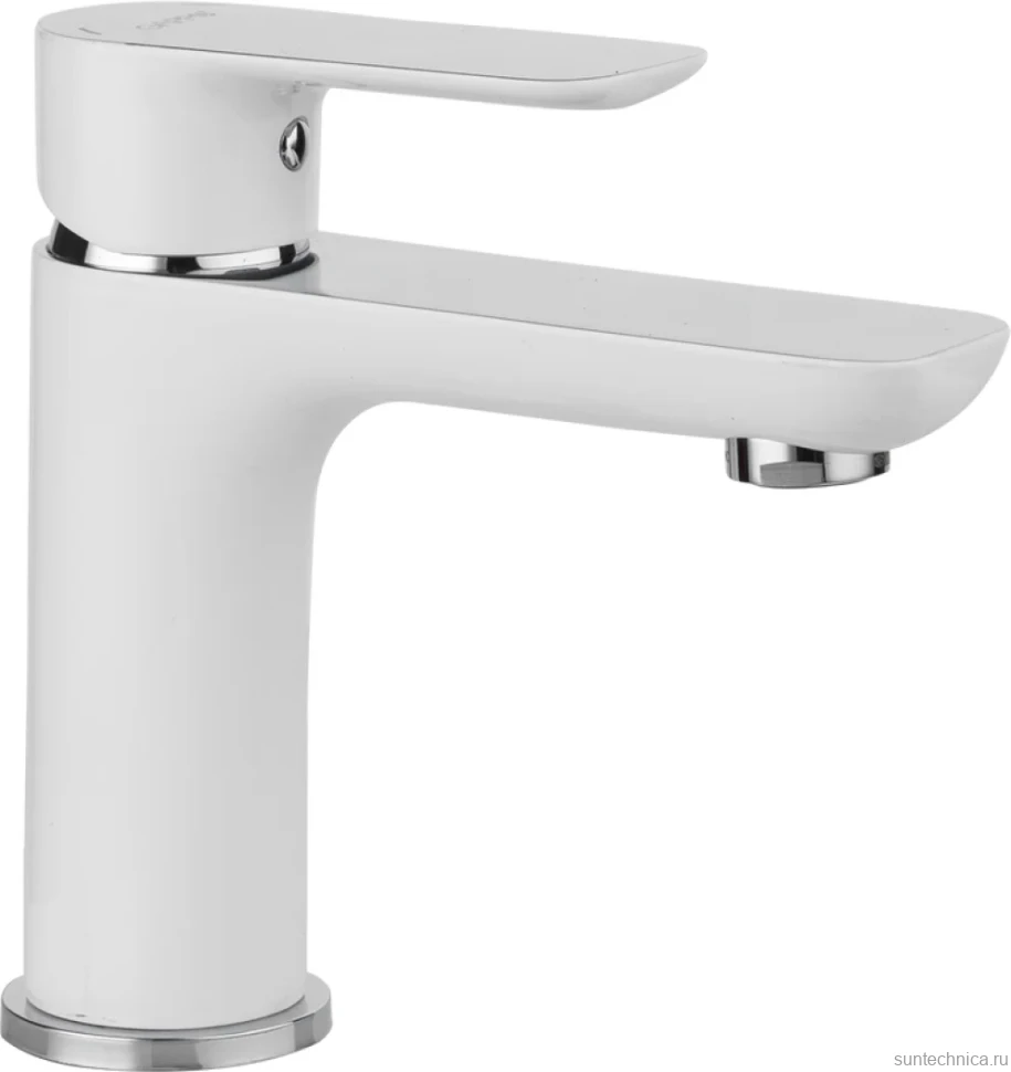 Смеситель для раковины Gappo G48 G1048 белый, хром