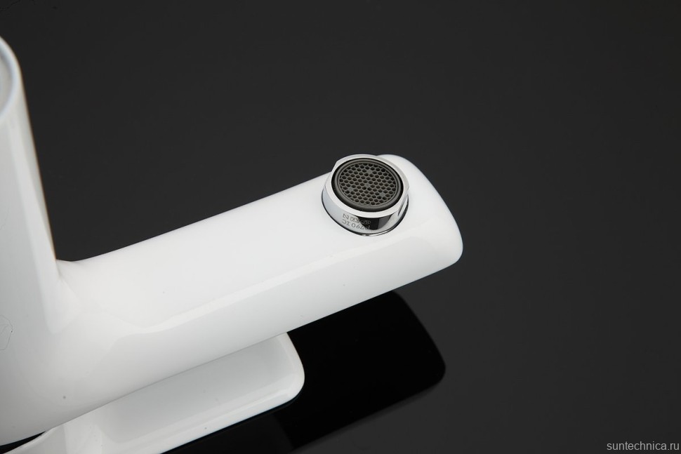 Смеситель для раковины Gappo G48 G1048 белый, хром