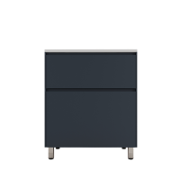 Тумба под раковину без столешницы Style Line Лима Plus 70 напольная, эмаль, графит