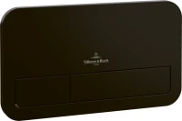 Комплект Унитаз подвесной Villeroy & Boch Subway 3.0 4670TS01 alpin, сиденье с микролифтом + Инсталляция + Кнопка Viconnect 922490AN black matt