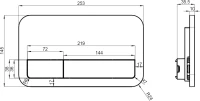 Комплект Унитаз подвесной Villeroy & Boch Subway 3.0 4670TS01 alpin, сиденье с микролифтом + Инсталляция + Кнопка Viconnect 922490AN black matt