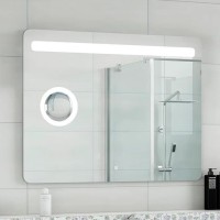 Зеркало CONTINENT Fibra 90х70 с подсветкой Зеркало CONTINENT Fibra 90х70 с подсветкой