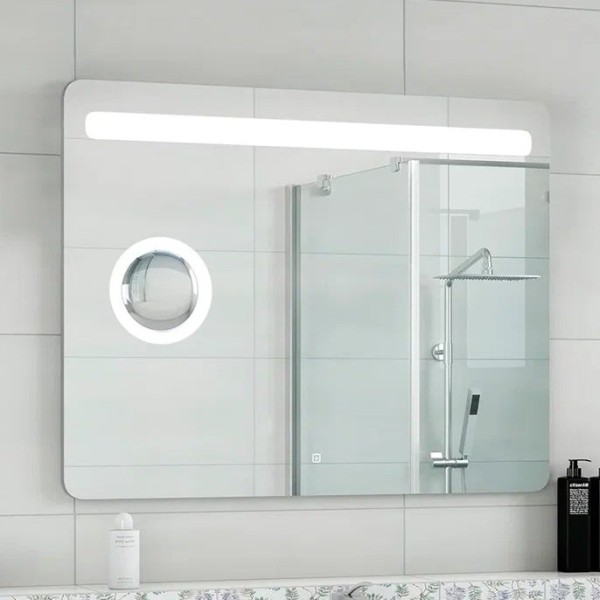 Зеркало CONTINENT Fibra 90х70 с подсветкой