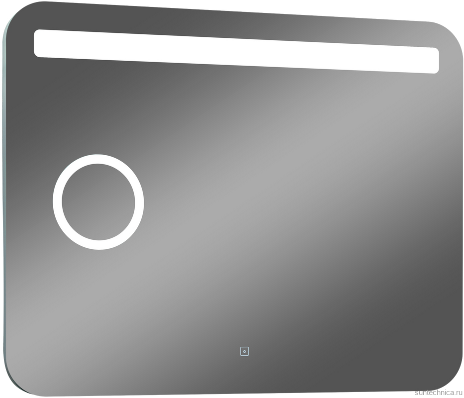 Зеркало CONTINENT Fibra 90х70 с подсветкой