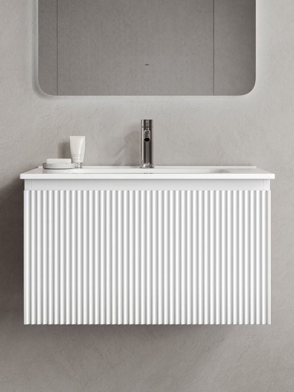 Тумба с раковиной Sancos Snob R 1.0 70 bianco