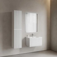 Тумба с раковиной Sancos Snob R 1.0 70 bianco
