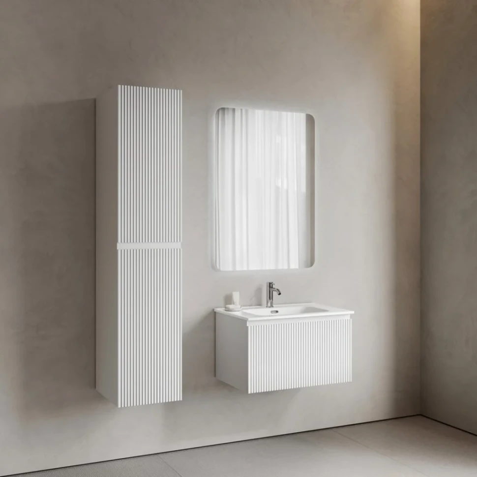 Тумба с раковиной Sancos Snob R 1.0 70 bianco