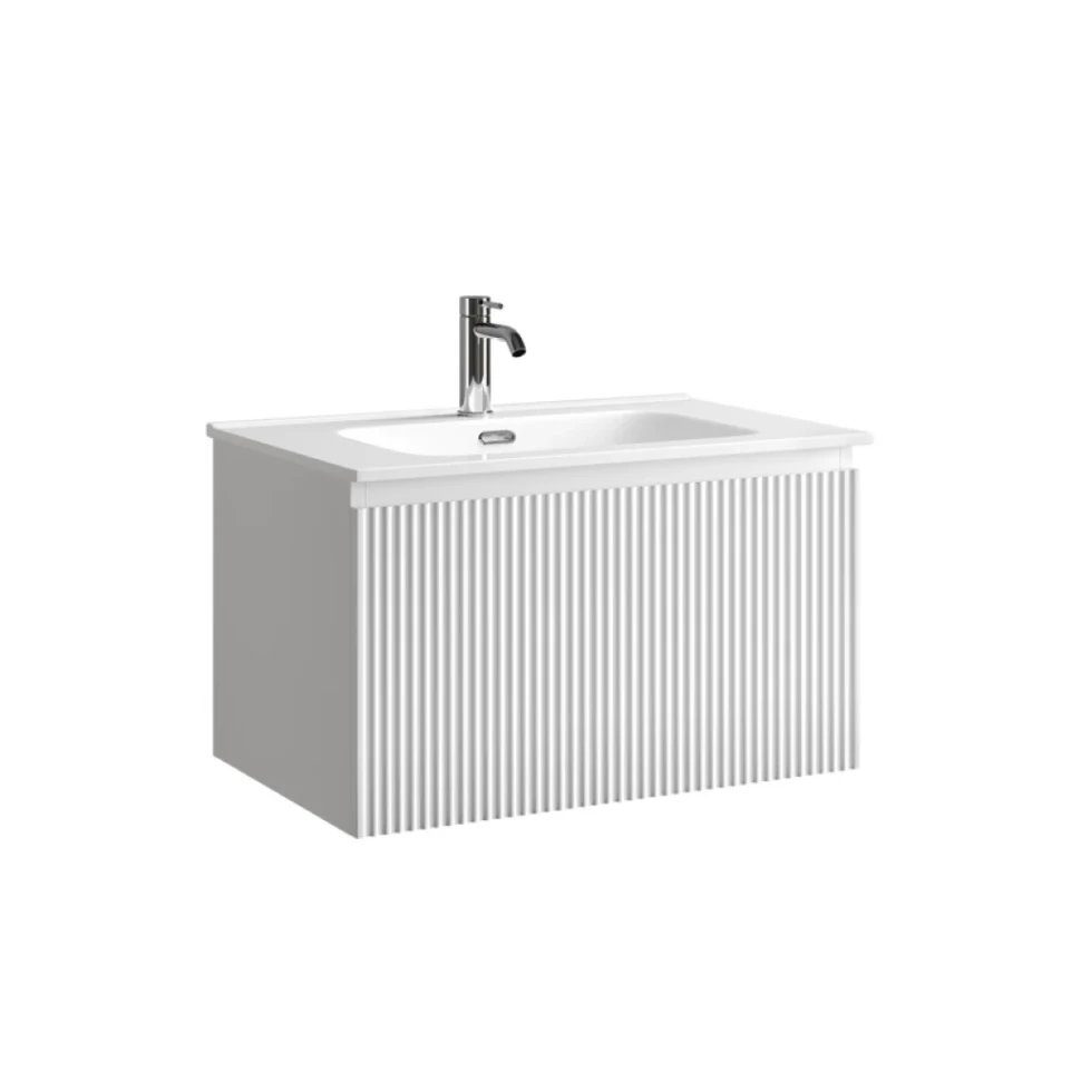Тумба с раковиной Sancos Snob R 1.0 70 bianco