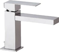 Смеситель для раковины Remer Qubika Design QD10 с донным клапаном Смеситель для раковины Remer Qubika Design QD10 с донным клапаном