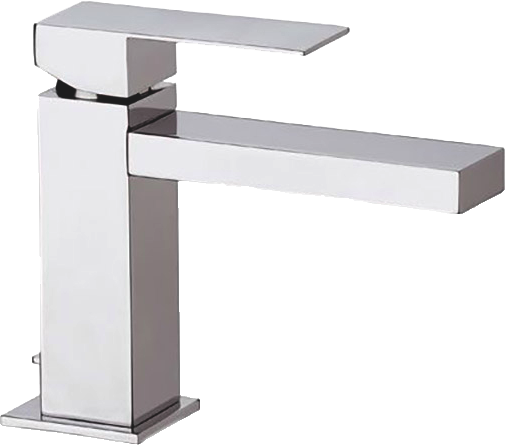 Смеситель для раковины Remer Qubika Design QD10 с донным клапаном
