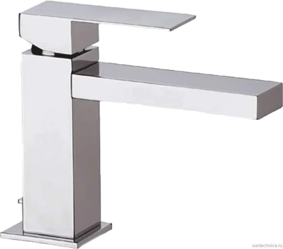 Смеситель для раковины Remer Qubika Design QD10 с донным клапаном