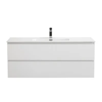 Тумба с раковиной BelBagno Kraft 120 подвесная, bianco opaco, раковина bb1200etl