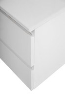 Тумба с раковиной BelBagno Kraft 120 подвесная, bianco opaco, раковина bb1200etl