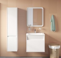 Мебель для ванной комнаты IDDIS Esper 60 подвесная, белая
