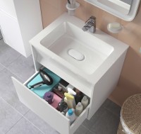 Мебель для ванной комнаты IDDIS Esper 60 подвесная, белая