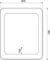 Мебель для ванной комнаты IDDIS Esper 60 подвесная, белая