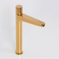 Смеситель для раковины Wasserkraft Ems 7603H глянцевое золото PVD Смеситель для раковины Wasserkraft Ems 7603H глянцевое золото PVD