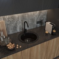 Мойка кухонная Domaci Палермо PR-475-004 черная Мойка кухонная Domaci Палермо PR-475-004 черная