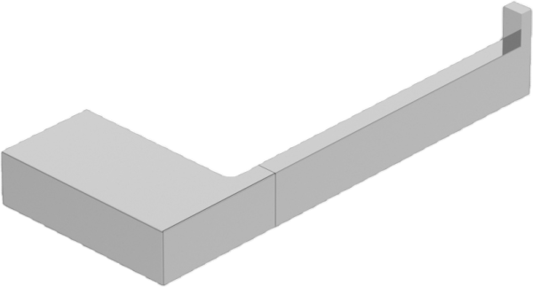 Держатель туалетной бумаги Cezares Slider PH1-01 хром