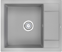 Мойка кухонная Granula 6002, алюминиум