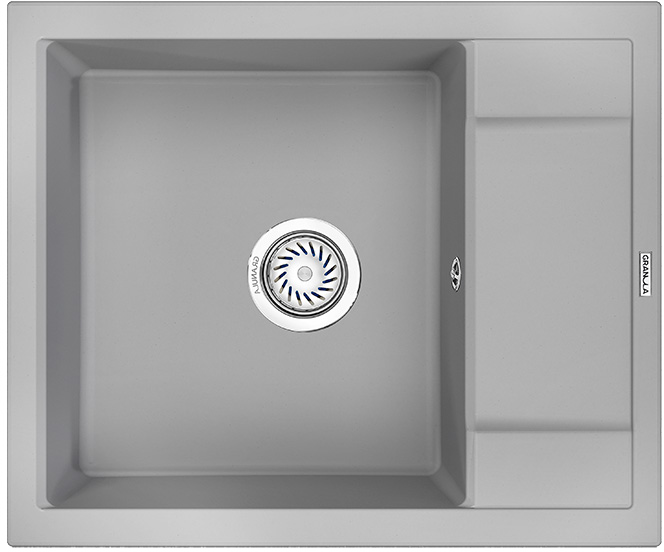Мойка кухонная Granula 6002, алюминиум