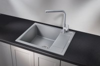 Мойка кухонная Granula 6002, алюминиум