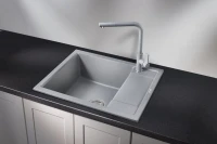Мойка кухонная Granula 6002, алюминиум