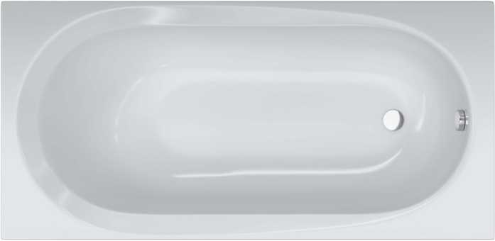 Акриловая ванна AM.PM Tender W45A-150-070W-A1 с каркасом 150x70 + шторка на ванну