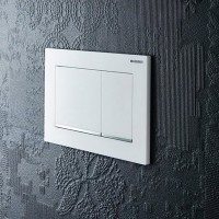 Комплект Унитаз подвесной Geberit Smyle Square 500.683.01.1 с крышкой-сиденьем с микролифтом + Крепления Duofix 111.815.00.1 к стене + Звукоизоляция + Инсталляция UP 320 111.300.00.5 + Кнопка Sigma 30 115.883.JT.1 белая матовая, хром глянцевый