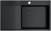 Мойка кухонная Omoikiri Akisame 86-GB-R графит Мойка кухонная Omoikiri Akisame 86-GB-R графит