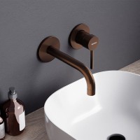 Смеситель для раковины Damixa Scandinavian Pure 360260500 С ВНУТРЕННЕЙ ЧАСТЬЮ, розовое золото Смеситель для раковины Damixa Scandinavian Pure 360260500 С ВНУТРЕННЕЙ ЧАСТЬЮ, розовое золото