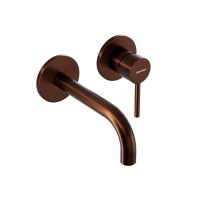 Смеситель для раковины Damixa Scandinavian Pure 360260500 С ВНУТРЕННЕЙ ЧАСТЬЮ, розовое золото Смеситель для раковины Damixa Scandinavian Pure 360260500 С ВНУТРЕННЕЙ ЧАСТЬЮ, розовое золото