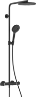 Душевая стойка Hansgrohe Raindance Select S Showerpipe 240 1jet P  27633670 с термостатом, черный