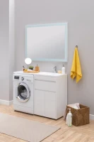Тумба с раковиной Aquanet Токио 48 1 ящик, 2 двери R