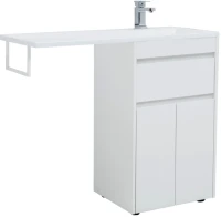 Тумба с раковиной Aquanet Токио 48 1 ящик, 2 двери R