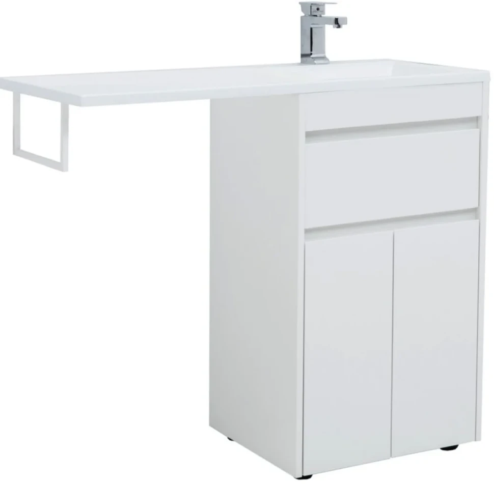Тумба с раковиной Aquanet Токио 48 1 ящик, 2 двери R