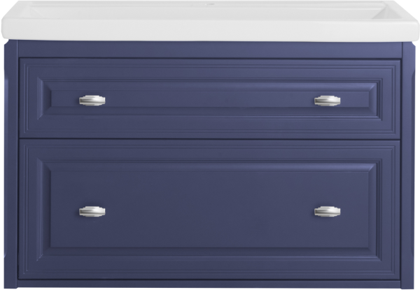 Тумба с раковиной ASB-Woodline Кастелло 100 подвесная, пейна