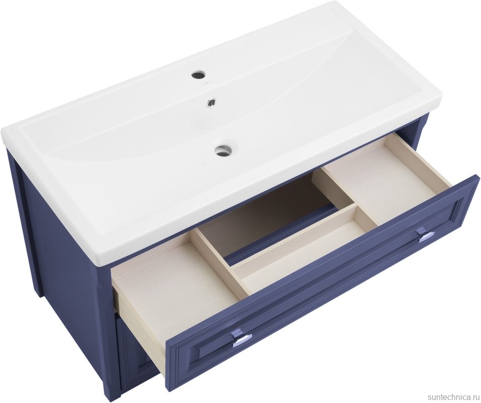 Тумба с раковиной ASB-Woodline Кастелло 100 подвесная, пейна