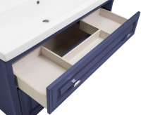 Тумба с раковиной ASB-Woodline Кастелло 100 подвесная, пейна